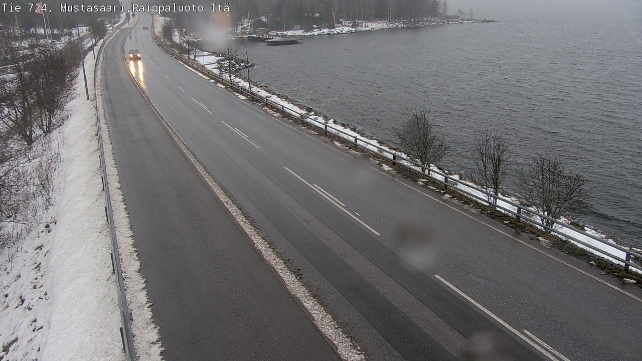 Weather Camera Image Väg 724 Korsholm, Replot, Fjärdskäret, Mustasaari, Pohjanmaa