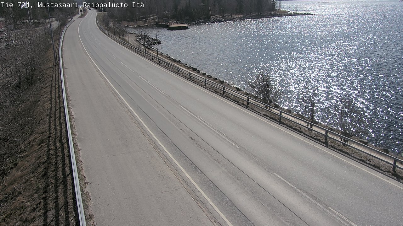 Weather Camera Image Road 724 Mustasaari, Raippaluoto, Fjärdskäret, Mustasaari, Pohjanmaa