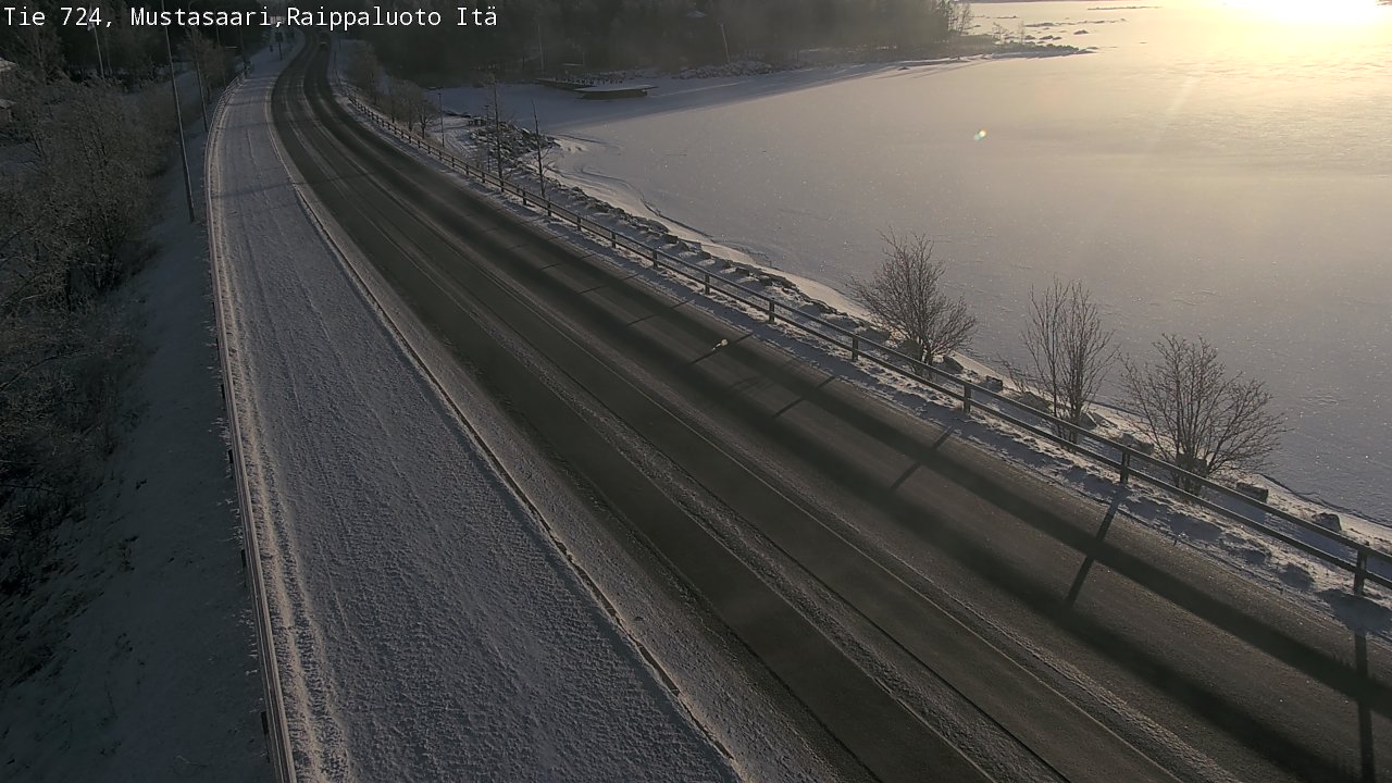 Weather Camera Image Road 724 Mustasaari, Raippaluoto, Fjärdskäret, Mustasaari, Pohjanmaa