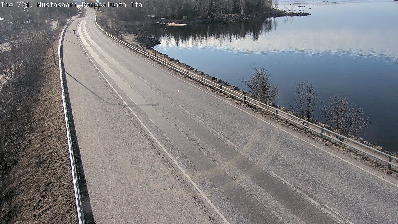 Weather Camera Image Road 724 Mustasaari, Raippaluoto, Fjärdskäret, Mustasaari, Pohjanmaa