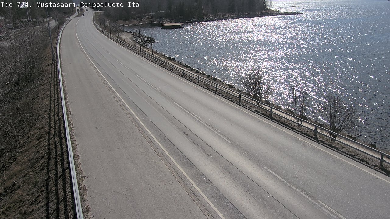 Weather Camera Image Road 724 Mustasaari, Raippaluoto, Fjärdskäret, Mustasaari, Pohjanmaa