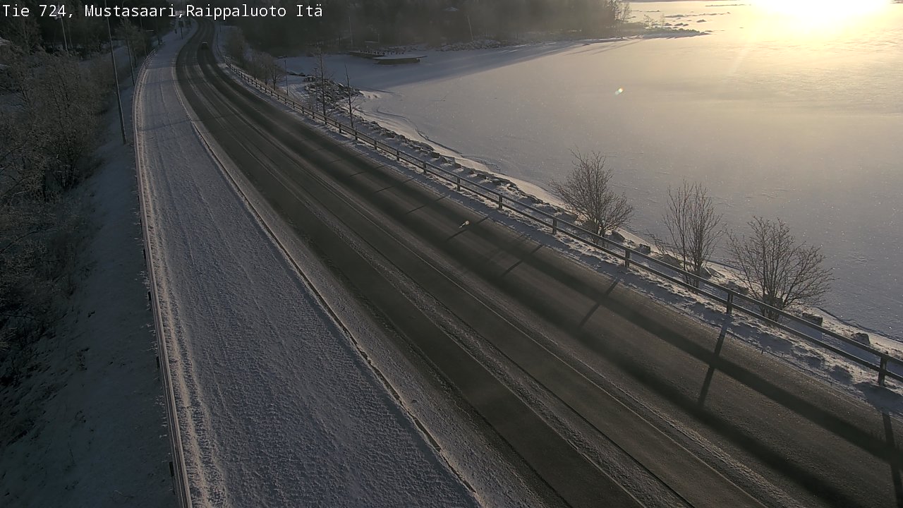 Weather Camera Image Road 724 Mustasaari, Raippaluoto, Fjärdskäret, Mustasaari, Pohjanmaa