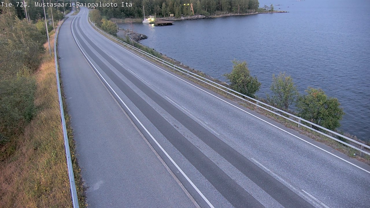 Kelikamerat Kuva Tie 724 Raippaluodonsilta itä, Mustasaari, Pohjanmaa
