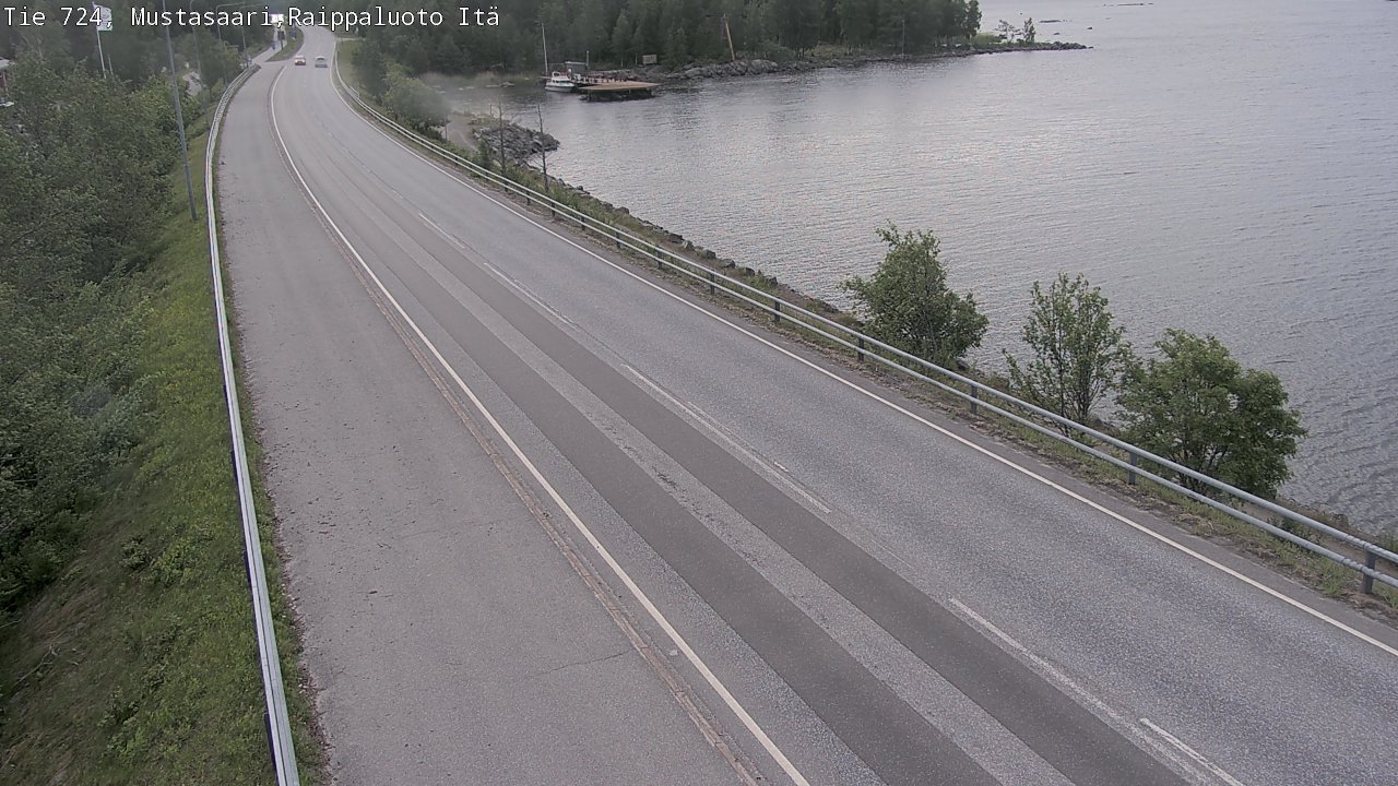 Weather Camera Image Road 724 Mustasaari, Raippaluoto, Fjärdskäret, Mustasaari, Pohjanmaa