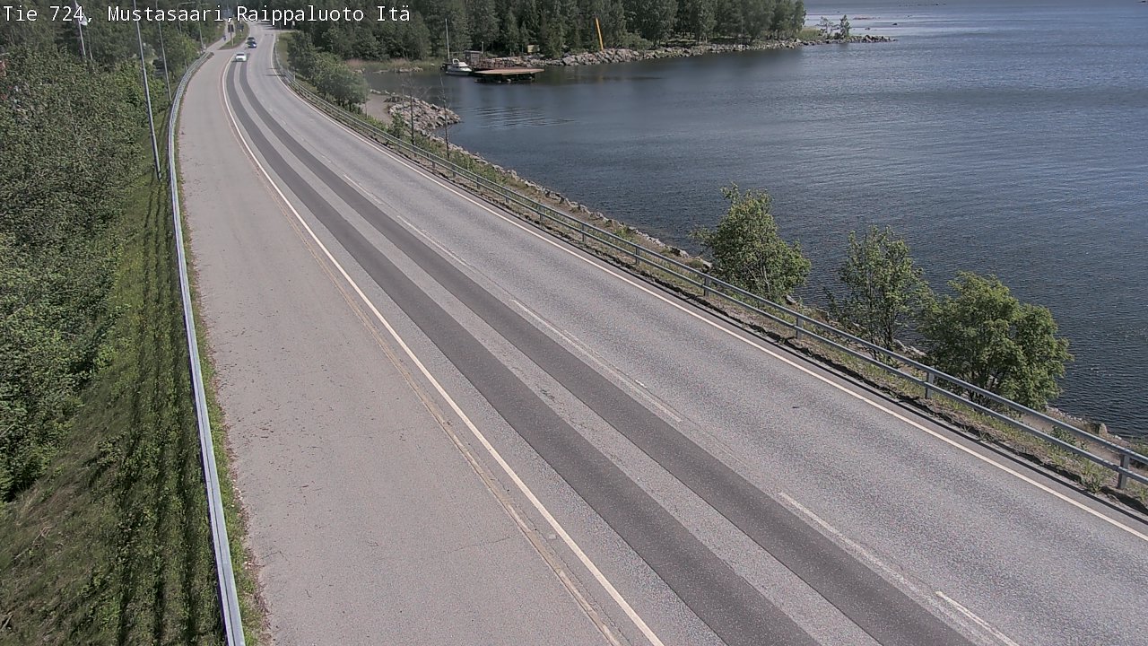 Weather Camera Image Väg 724 Korsholm, Replot, Fjärdskäret, Mustasaari, Pohjanmaa