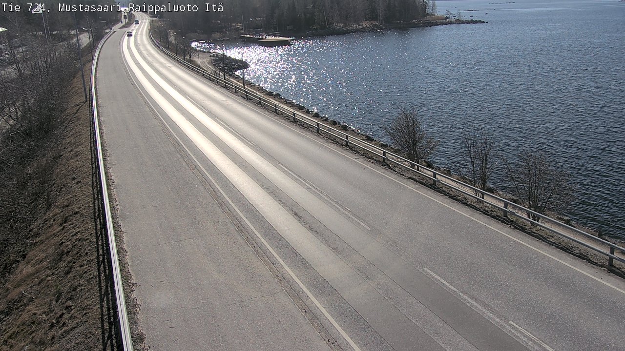 Weather Camera Image Road 724 Mustasaari, Raippaluoto, Fjärdskäret, Mustasaari, Pohjanmaa