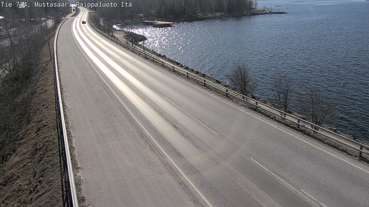 Weather Camera Image Road 724 Mustasaari, Raippaluoto, Fjärdskäret, Mustasaari, Pohjanmaa