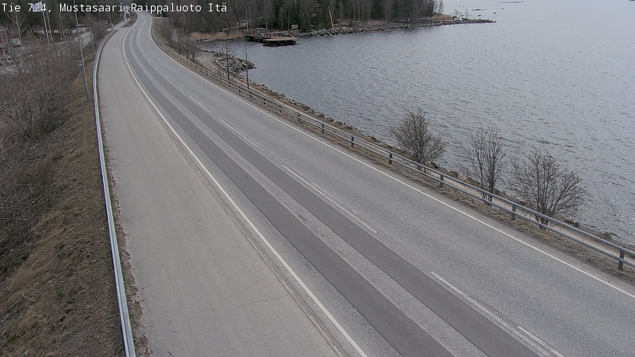 Weather Camera Image Road 724 Mustasaari, Raippaluoto, Fjärdskäret, Mustasaari, Pohjanmaa