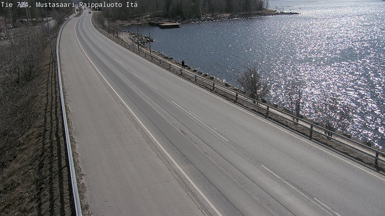 Weather Camera Image Road 724 Mustasaari, Raippaluoto, Fjärdskäret, Mustasaari, Pohjanmaa