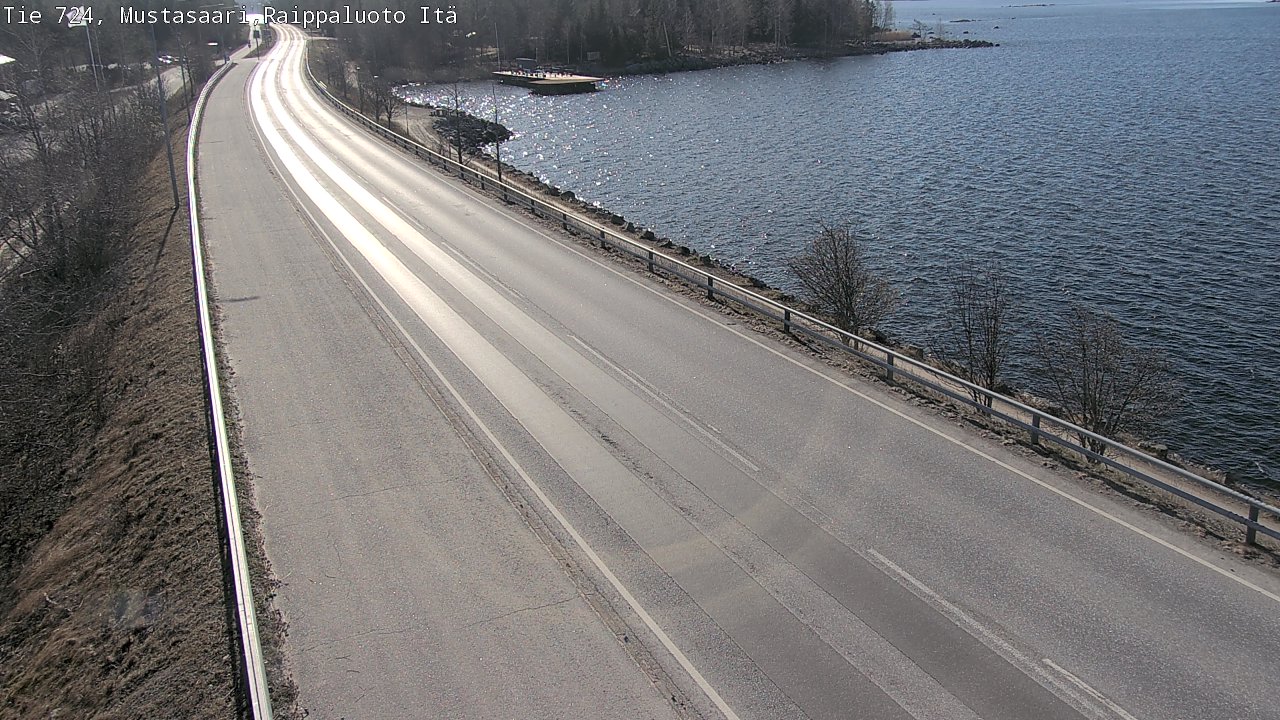 Weather Camera Image Road 724 Mustasaari, Raippaluoto, Fjärdskäret, Mustasaari, Pohjanmaa