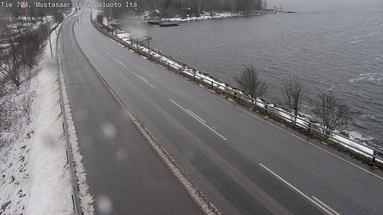 Weather Camera Image Väg 724 Korsholm, Replot, Fjärdskäret, Mustasaari, Pohjanmaa