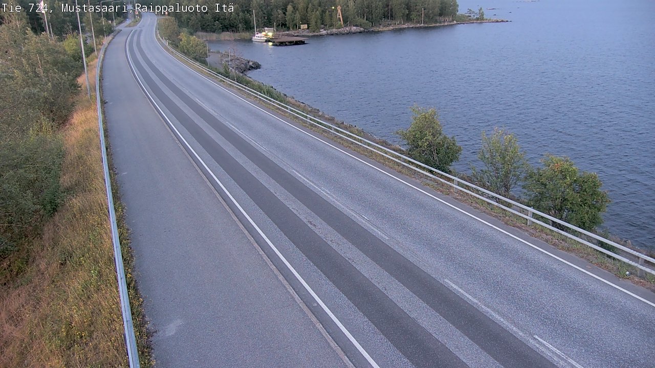 Kelikamerat Kuva Tie 724 Raippaluodonsilta itä, Mustasaari, Pohjanmaa