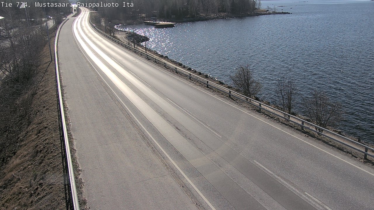 Weather Camera Image Road 724 Mustasaari, Raippaluoto, Fjärdskäret, Mustasaari, Pohjanmaa