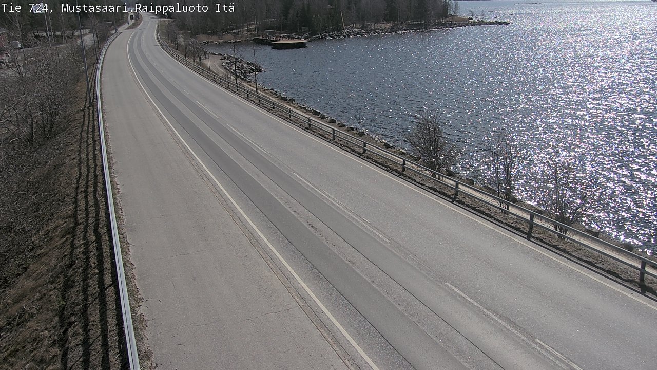 Weather Camera Image Road 724 Mustasaari, Raippaluoto, Fjärdskäret, Mustasaari, Pohjanmaa