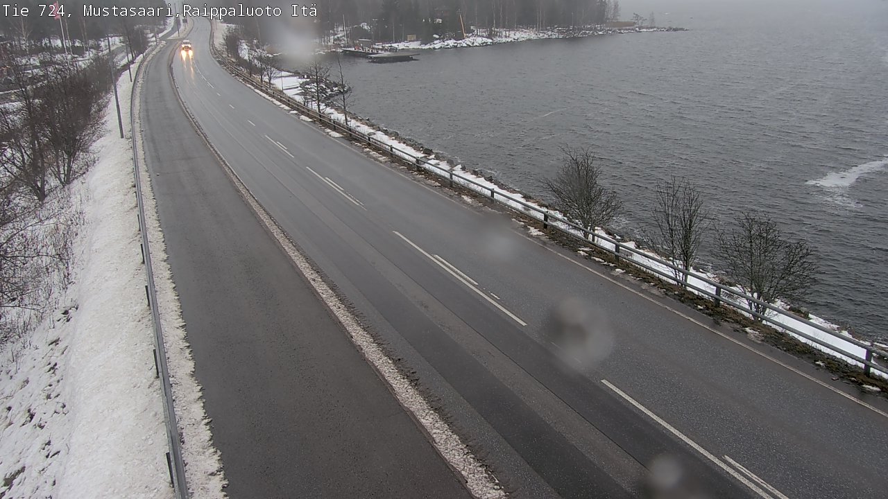 Weather Camera Image Väg 724 Korsholm, Replot, Fjärdskäret, Mustasaari, Pohjanmaa