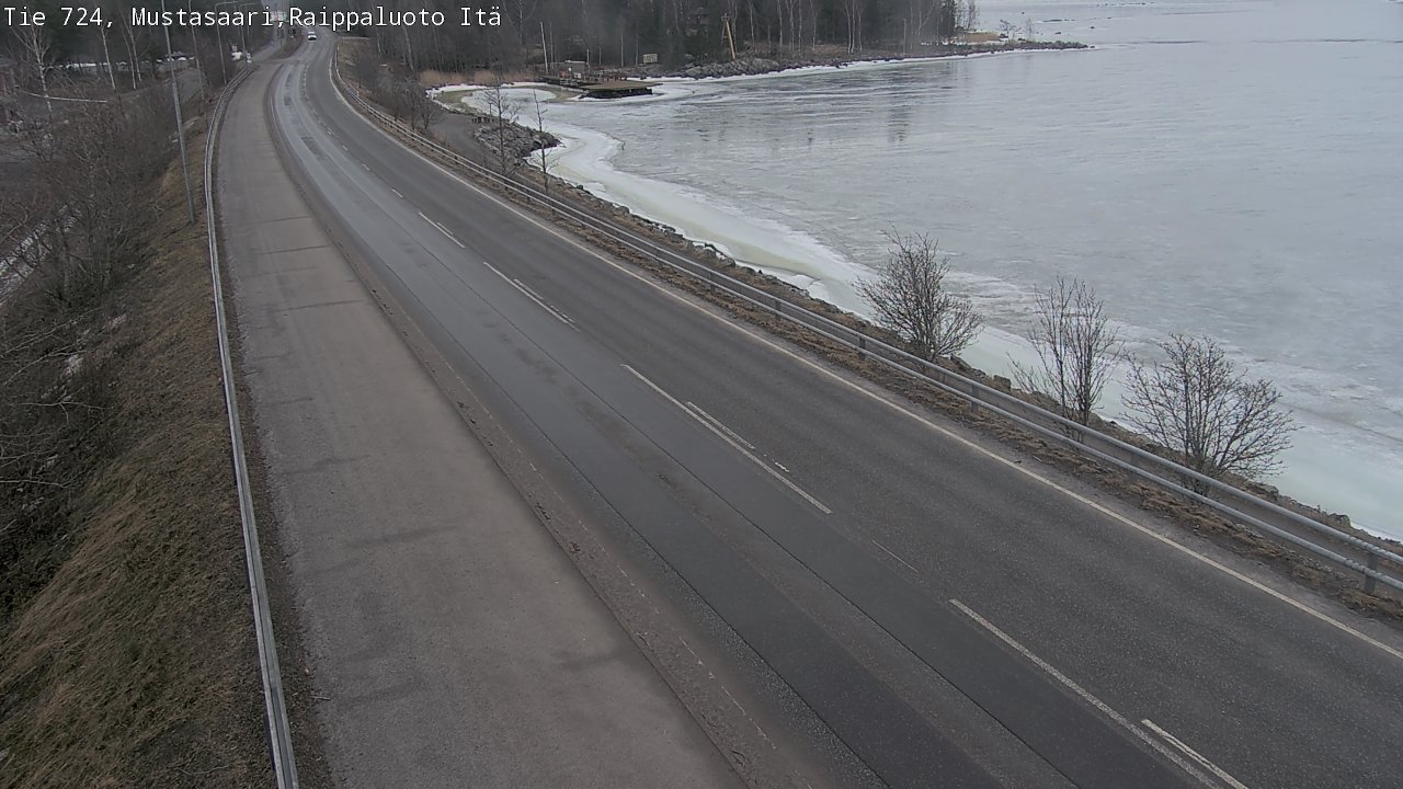 Weather Camera Image Road 724 Mustasaari, Raippaluoto, Fjärdskäret, Mustasaari, Pohjanmaa