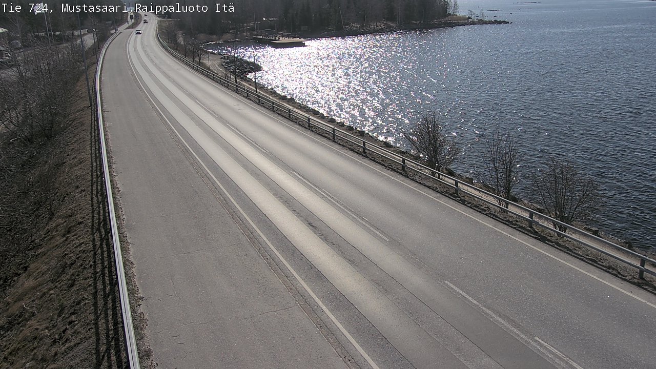 Weather Camera Image Road 724 Mustasaari, Raippaluoto, Fjärdskäret, Mustasaari, Pohjanmaa