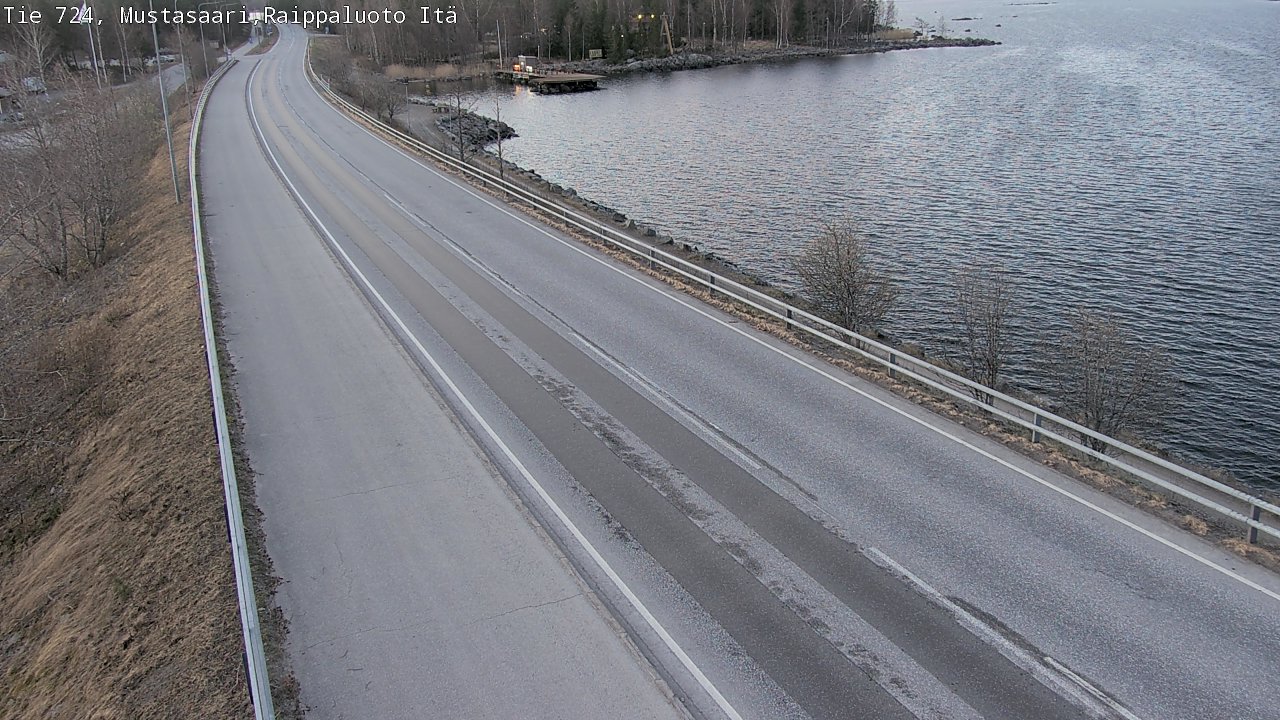 Weather Camera Image Road 724 Mustasaari, Raippaluoto, Fjärdskäret, Mustasaari, Pohjanmaa