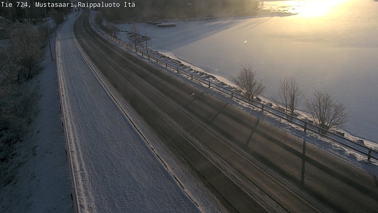Weather Camera Image Road 724 Mustasaari, Raippaluoto, Fjärdskäret, Mustasaari, Pohjanmaa