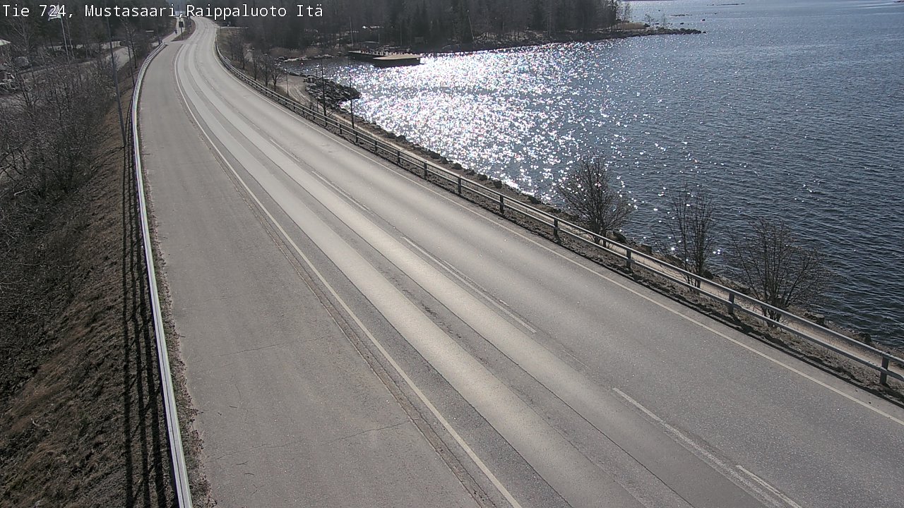 Weather Camera Image Road 724 Mustasaari, Raippaluoto, Fjärdskäret, Mustasaari, Pohjanmaa
