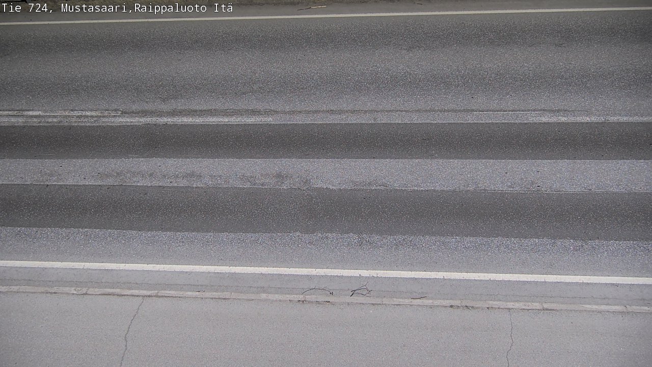 Weather Camera Image Road 724 Mustasaari, Raippaluoto, Fjärdskäret, Mustasaari, Pohjanmaa