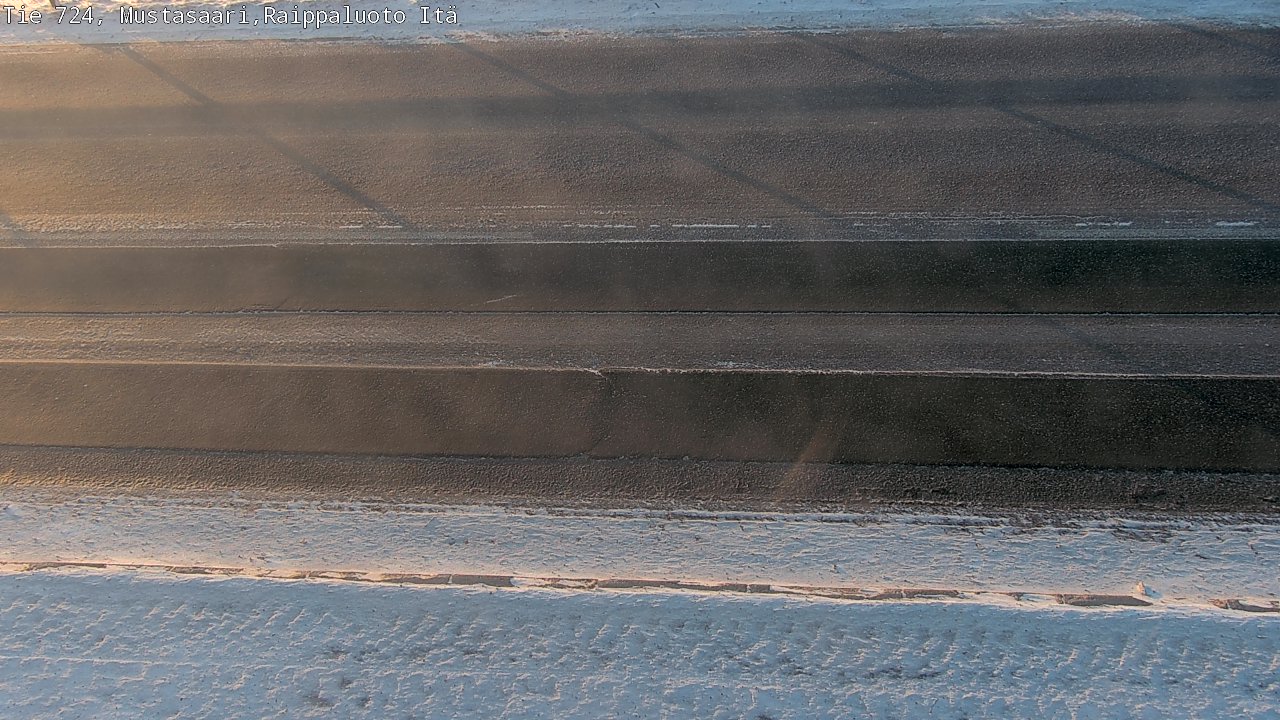 Weather Camera Image Väg 724 Korsholm, Replot, Fjärdskäret, Mustasaari, Pohjanmaa