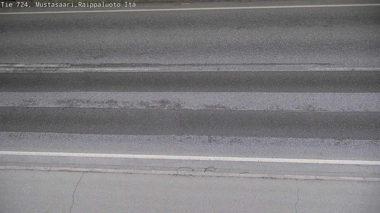 Weather Camera Image Road 724 Mustasaari, Raippaluoto, Fjärdskäret, Mustasaari, Pohjanmaa