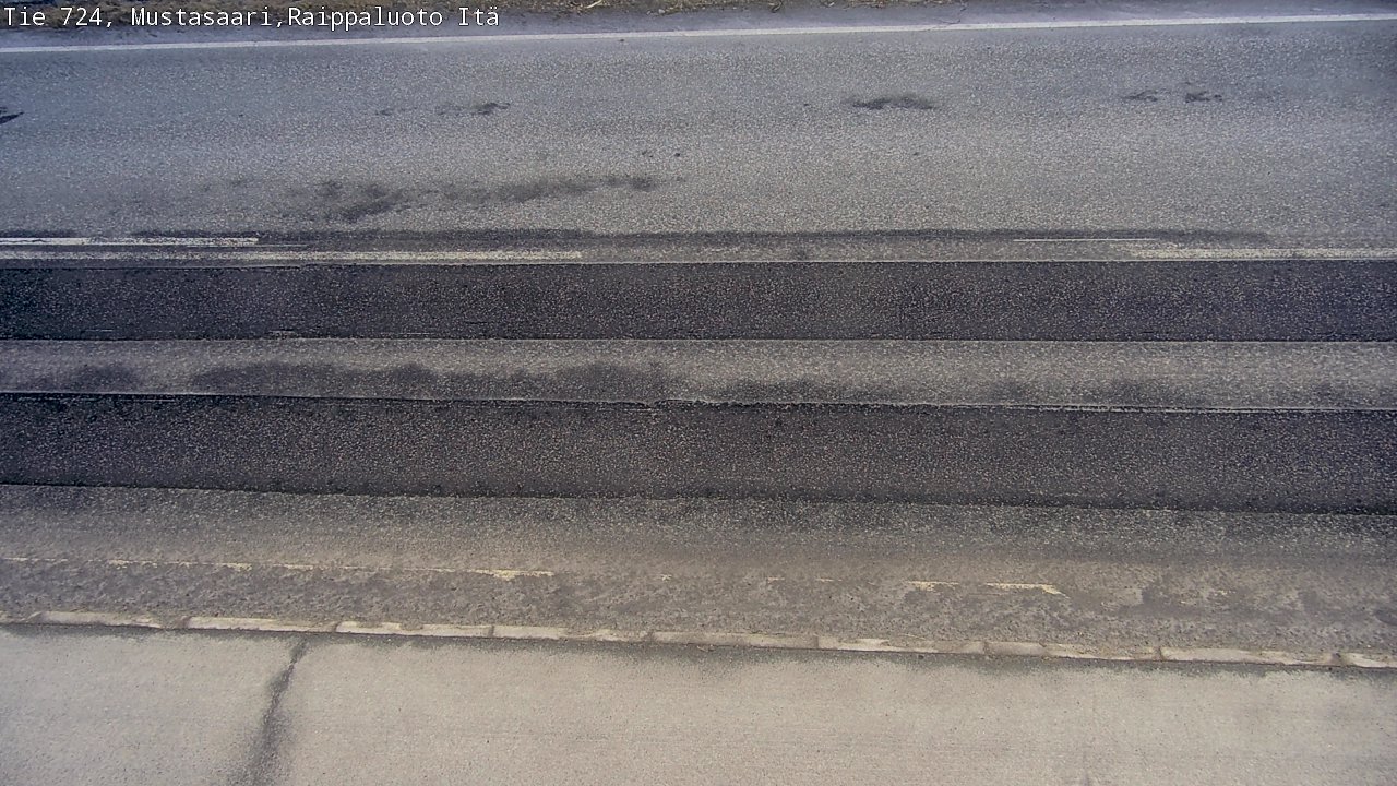 Weather Camera Image Road 724 Mustasaari, Raippaluoto, Fjärdskäret, Mustasaari, Pohjanmaa