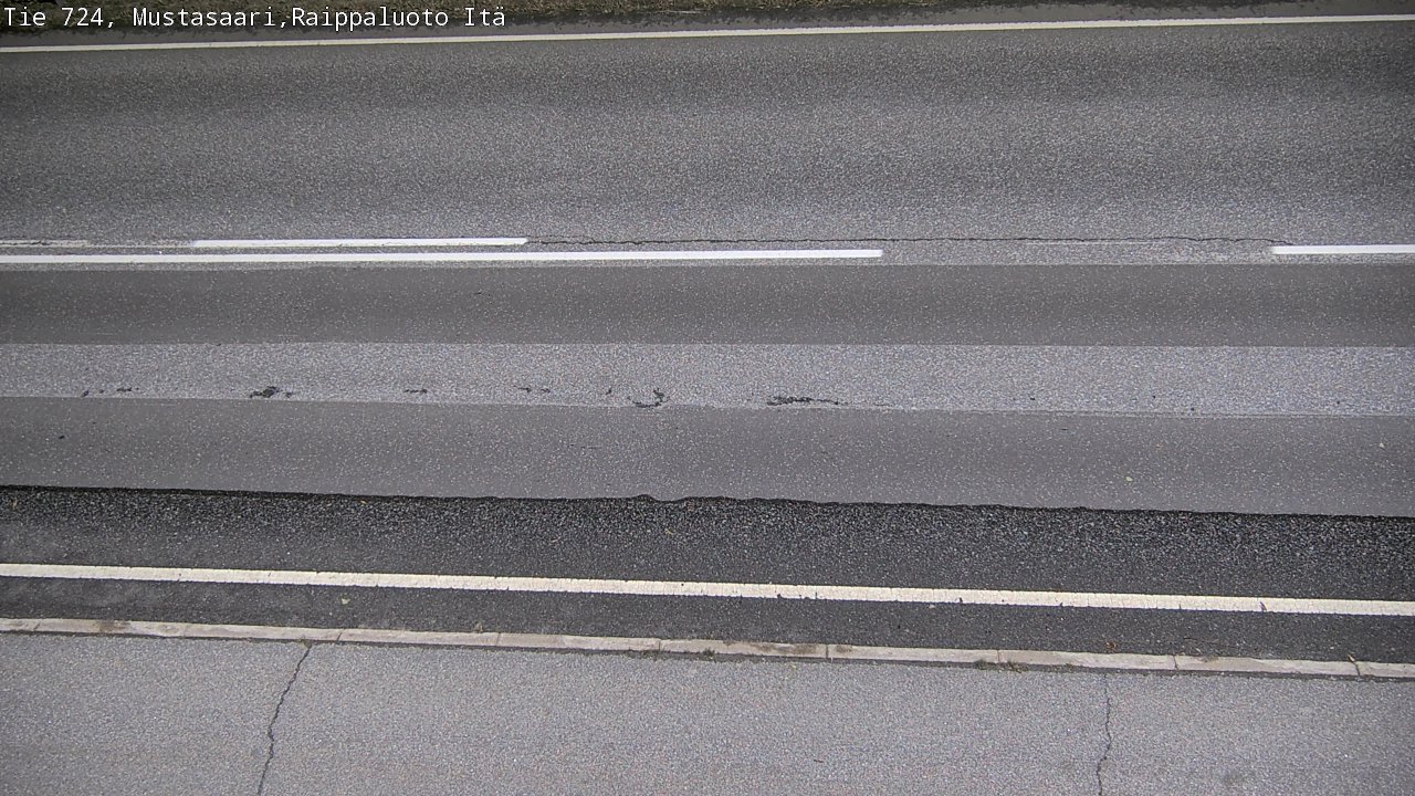 Weather Camera Image Road 724 Mustasaari, Raippaluoto, Fjärdskäret, Mustasaari, Pohjanmaa