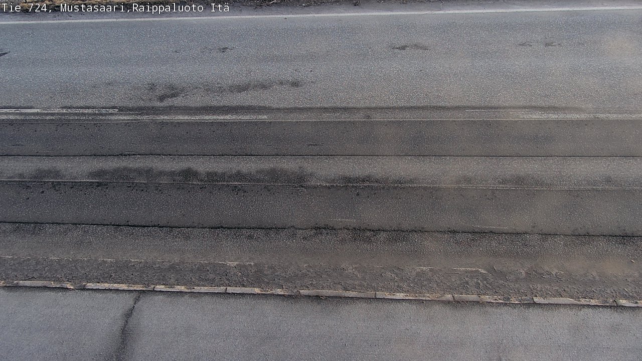 Weather Camera Image Road 724 Mustasaari, Raippaluoto, Fjärdskäret, Mustasaari, Pohjanmaa