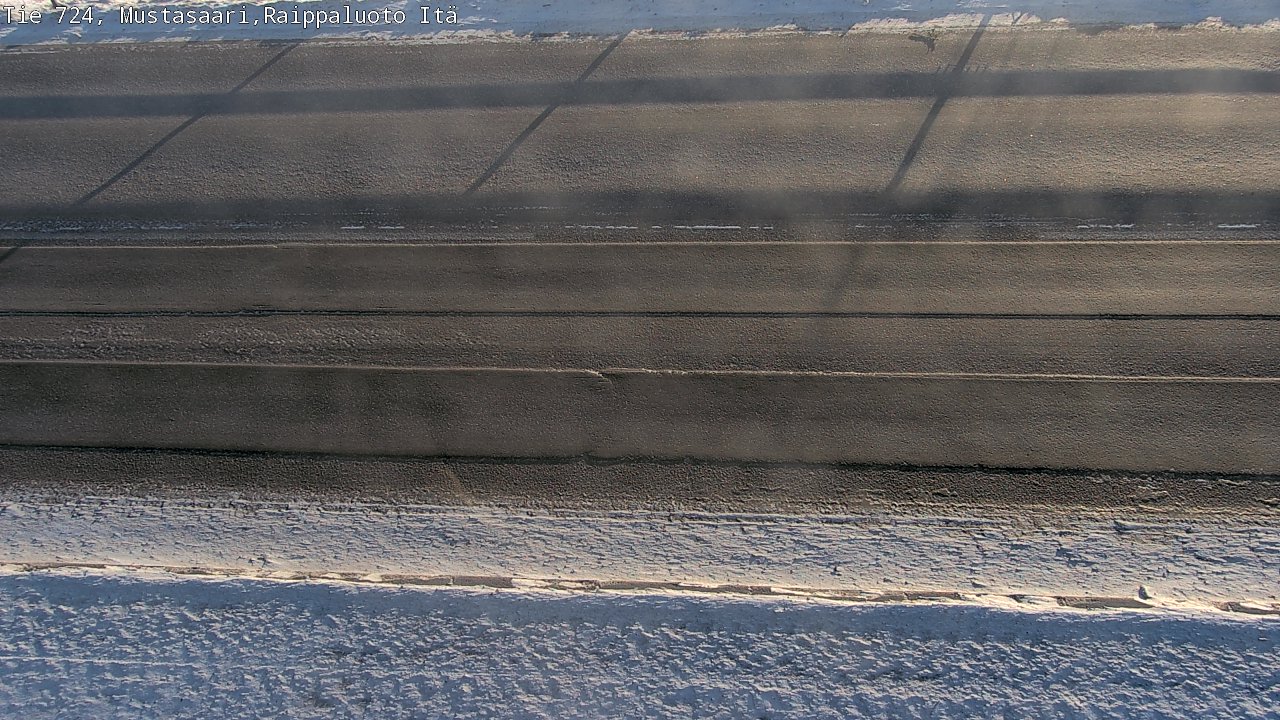 Weather Camera Image Road 724 Mustasaari, Raippaluoto, Fjärdskäret, Mustasaari, Pohjanmaa