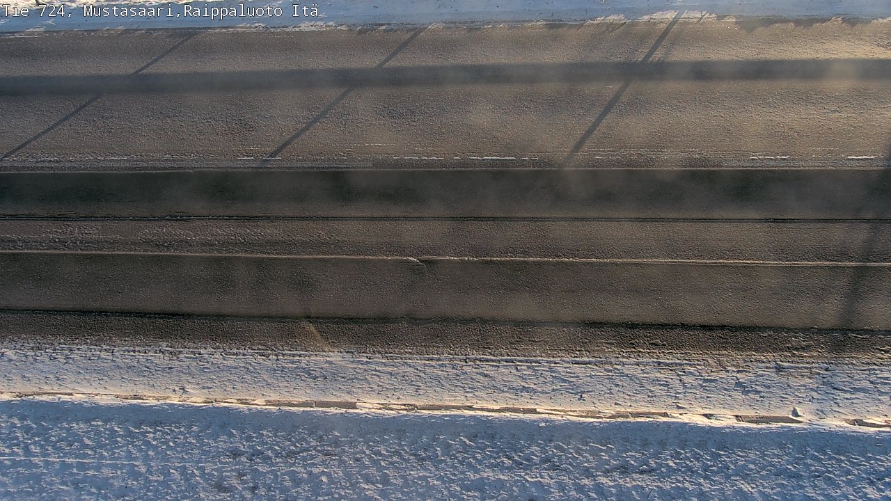 Weather Camera Image Road 724 Mustasaari, Raippaluoto, Fjärdskäret, Mustasaari, Pohjanmaa