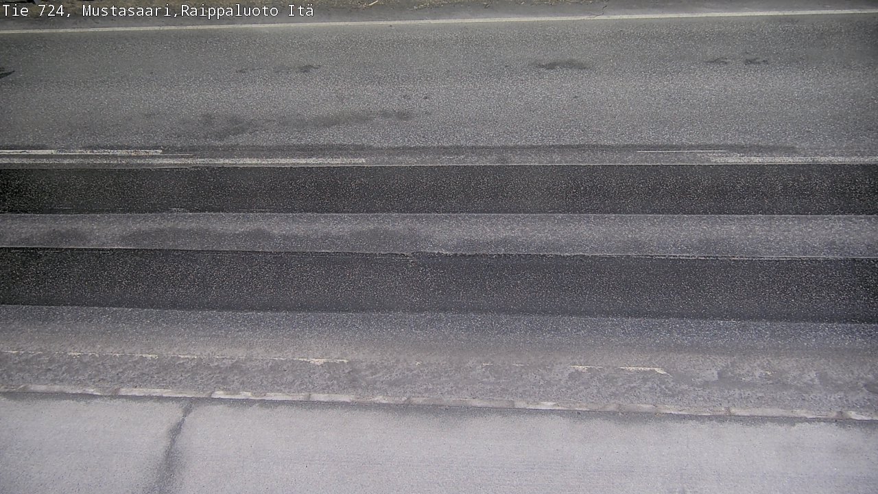 Weather Camera Image Road 724 Mustasaari, Raippaluoto, Fjärdskäret, Mustasaari, Pohjanmaa