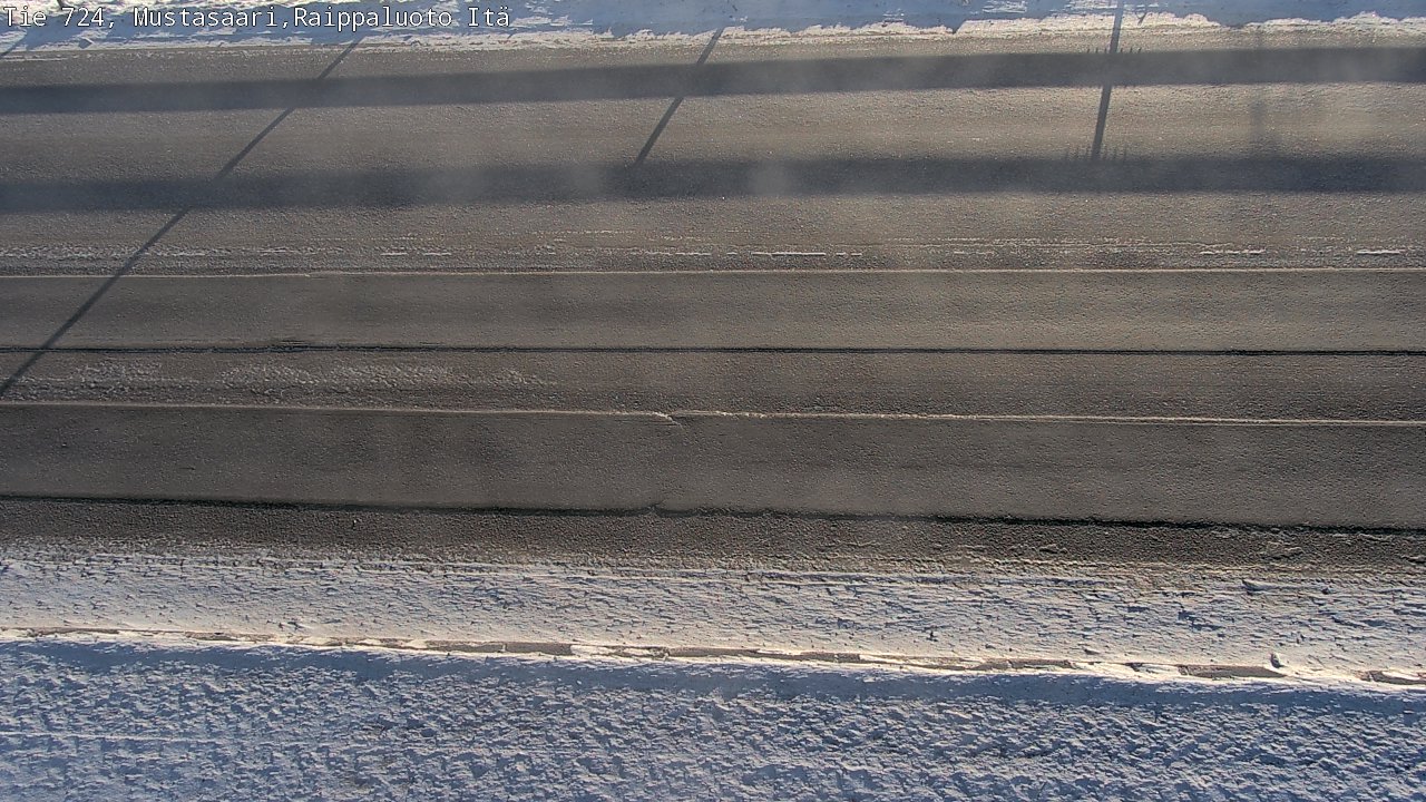 Weather Camera Image Road 724 Mustasaari, Raippaluoto, Fjärdskäret, Mustasaari, Pohjanmaa
