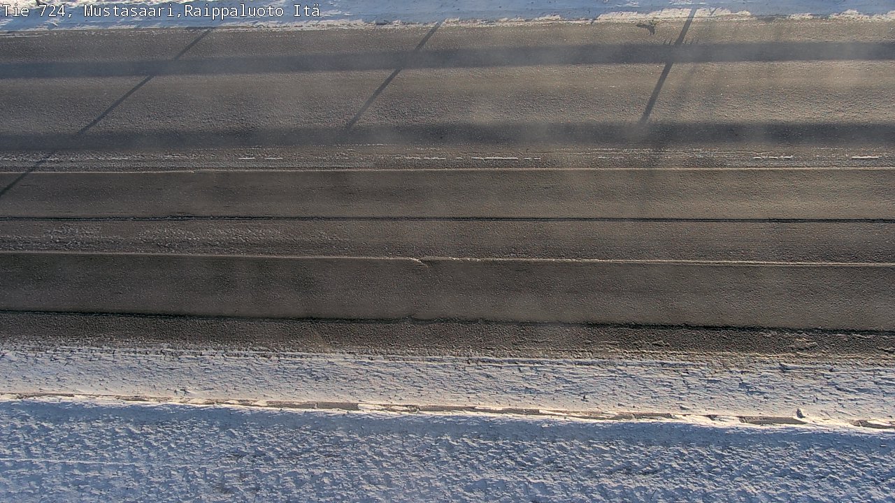 Weather Camera Image Road 724 Mustasaari, Raippaluoto, Fjärdskäret, Mustasaari, Pohjanmaa