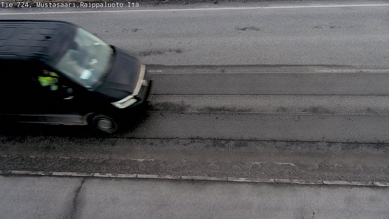 Weather Camera Image Road 724 Mustasaari, Raippaluoto, Fjärdskäret, Mustasaari, Pohjanmaa