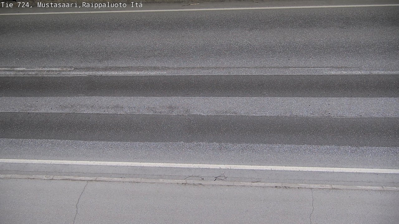Weather Camera Image Road 724 Mustasaari, Raippaluoto, Fjärdskäret, Mustasaari, Pohjanmaa