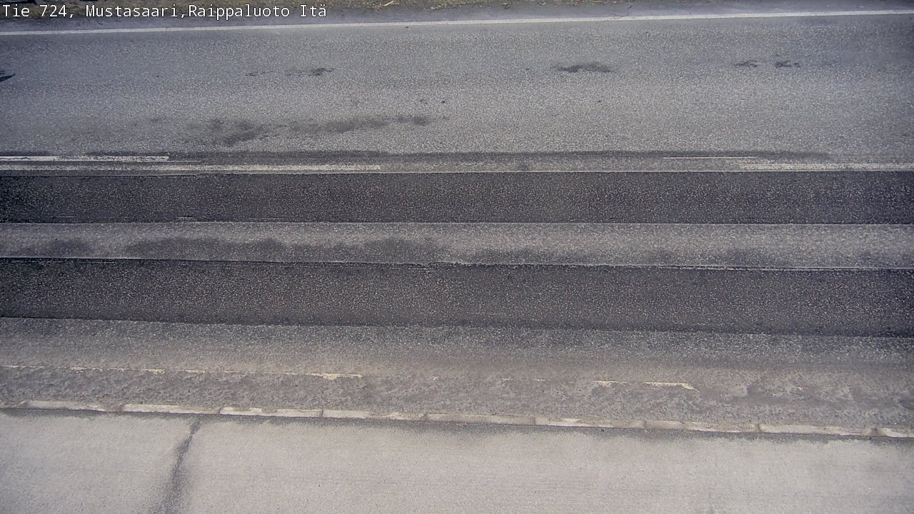 Weather Camera Image Road 724 Mustasaari, Raippaluoto, Fjärdskäret, Mustasaari, Pohjanmaa