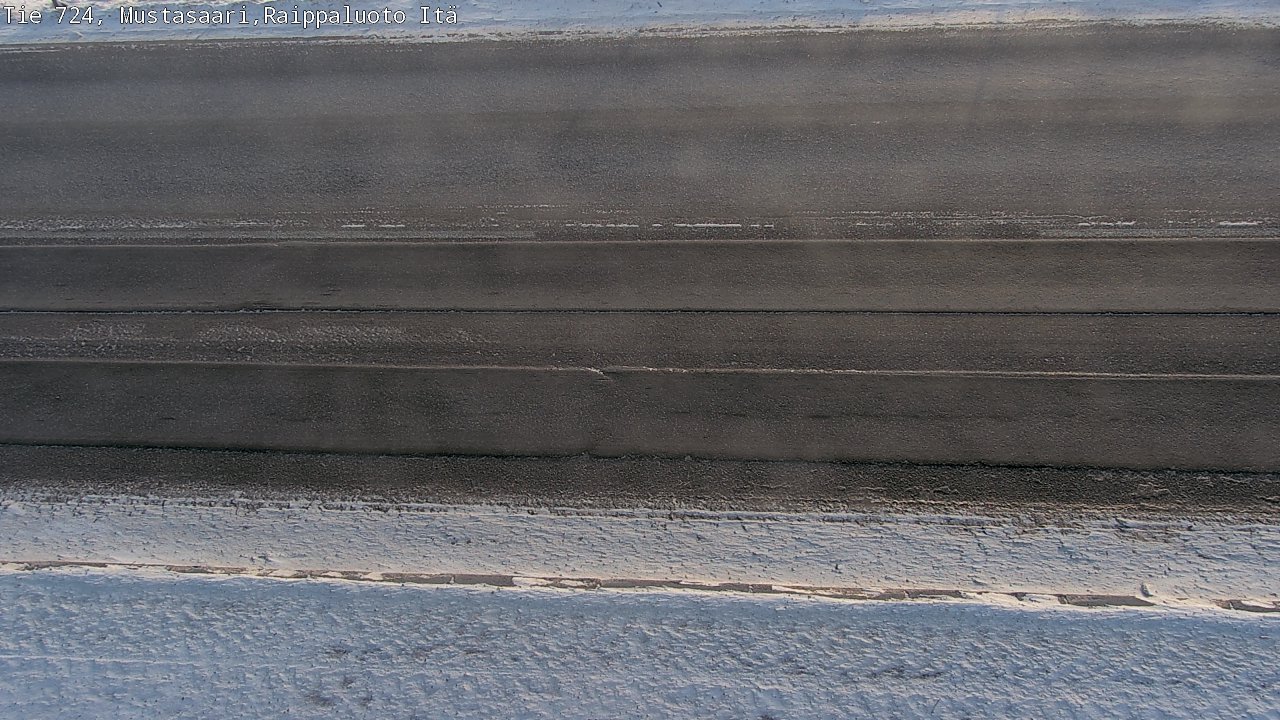 Weather Camera Image Road 724 Mustasaari, Raippaluoto, Fjärdskäret, Mustasaari, Pohjanmaa