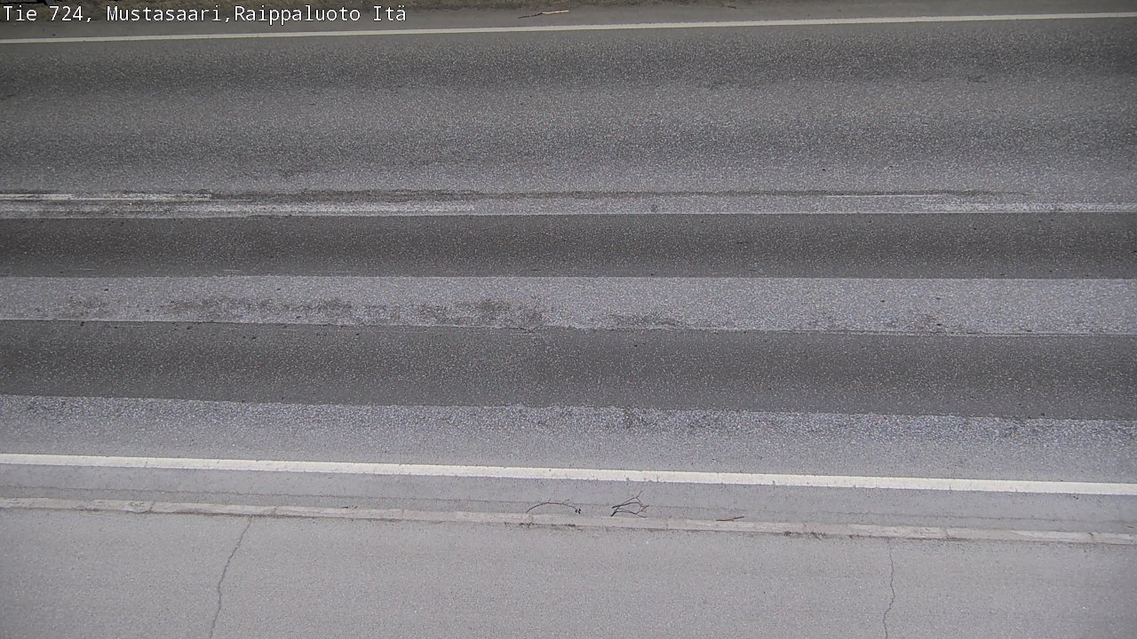 Weather Camera Image Road 724 Mustasaari, Raippaluoto, Fjärdskäret, Mustasaari, Pohjanmaa