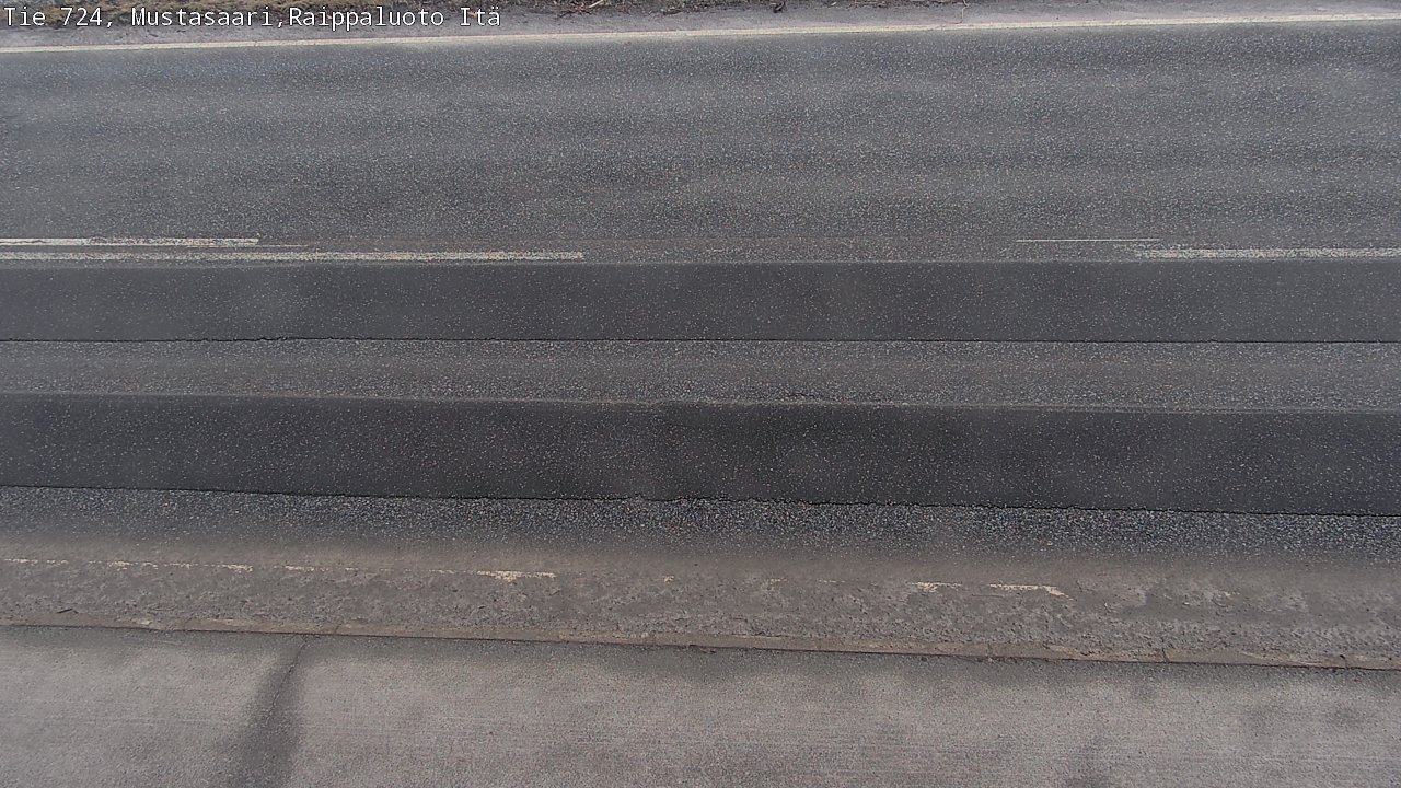 Weather Camera Image Road 724 Mustasaari, Raippaluoto, Fjärdskäret, Mustasaari, Pohjanmaa