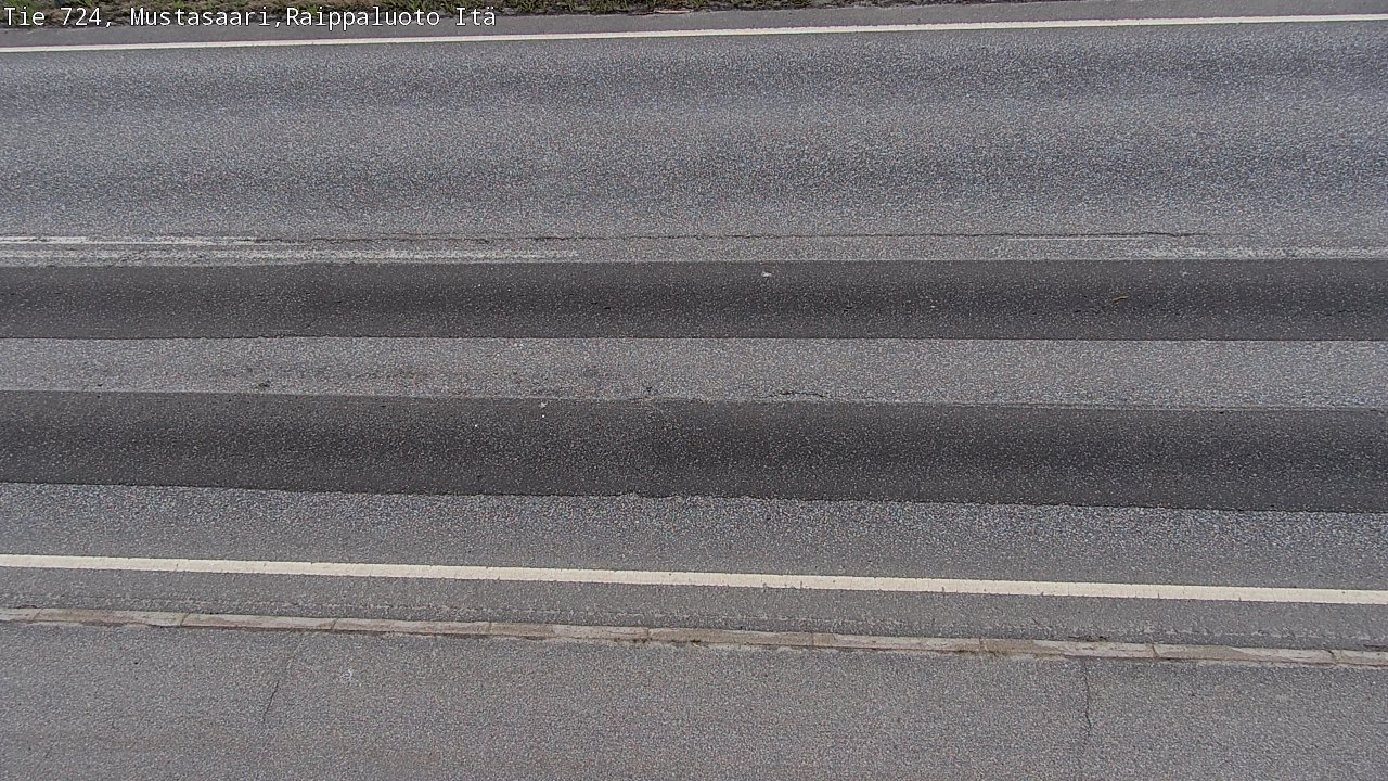 Weather Camera Image Road 724 Mustasaari, Raippaluoto, Fjärdskäret, Mustasaari, Pohjanmaa