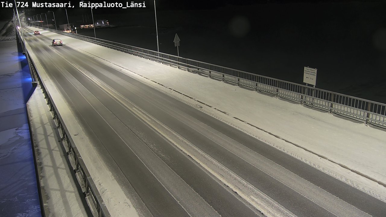 Weather Camera Image Road 724 Mustasaari, Raippaluoto, west, Mustasaari, Pohjanmaa