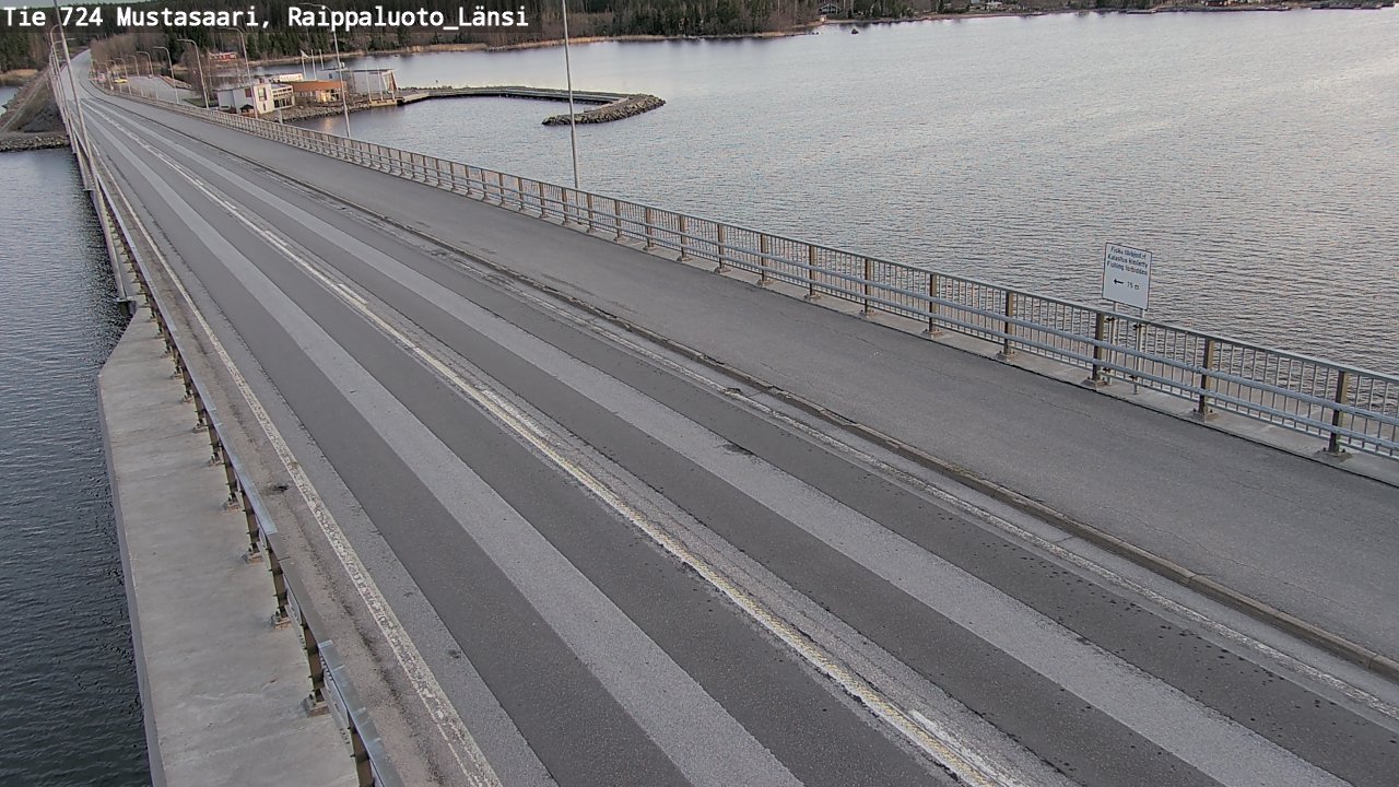 Weather Camera Image Road 724 Mustasaari, Raippaluoto, west, Mustasaari, Pohjanmaa