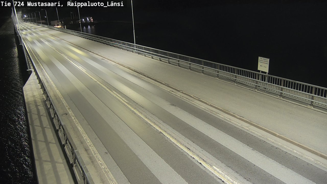 Weather Camera Image Road 724 Mustasaari, Raippaluoto, west, Mustasaari, Pohjanmaa