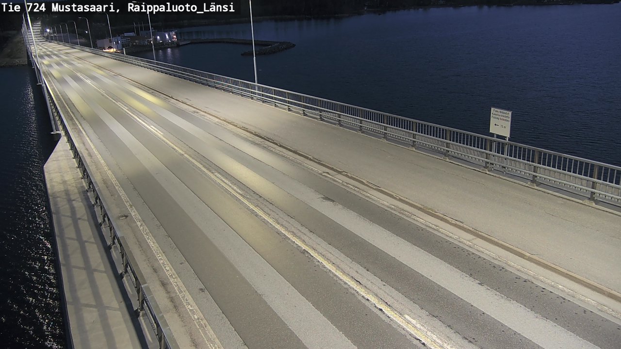 Weather Camera Image Road 724 Mustasaari, Raippaluoto, west, Mustasaari, Pohjanmaa