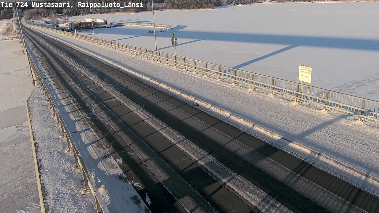 Weather Camera Image Väg 724 Korsholm, Replot, väst, Mustasaari, Pohjanmaa