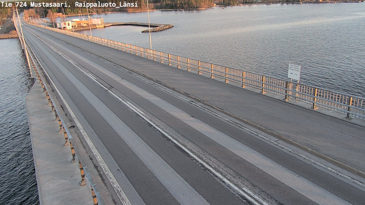 Weather Camera Image Väg 724 Korsholm, Replot, väst, Mustasaari, Pohjanmaa