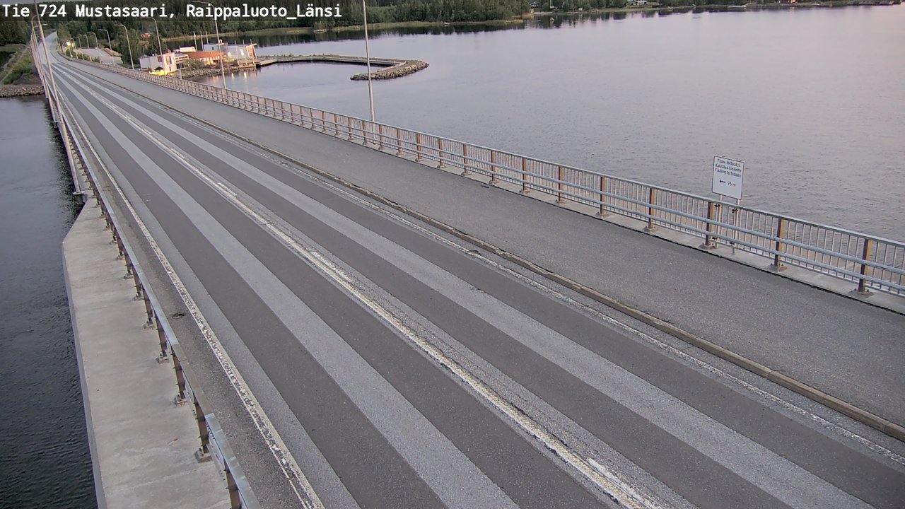 Weather Camera Image Road 724 Mustasaari, Raippaluoto, west, Mustasaari, Pohjanmaa