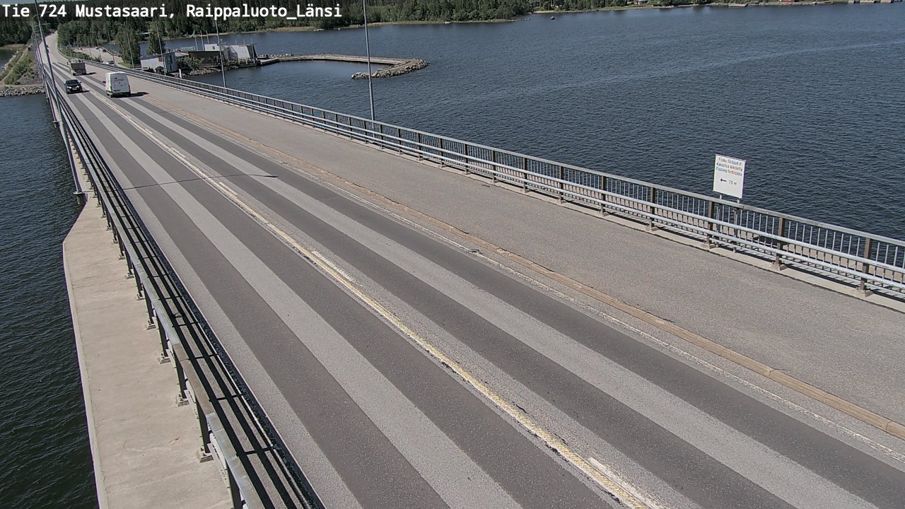 Weather Camera Image Road 724 Mustasaari, Raippaluoto, west, Mustasaari, Pohjanmaa